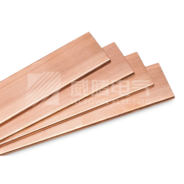 99.99% Pure and High Conductivity Copper Flat Bar Copper Bus Bar